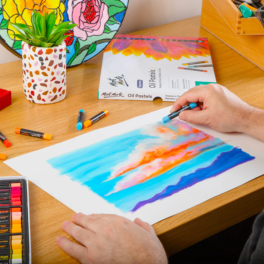 Oil Pastels Signature 72pc - Image 5