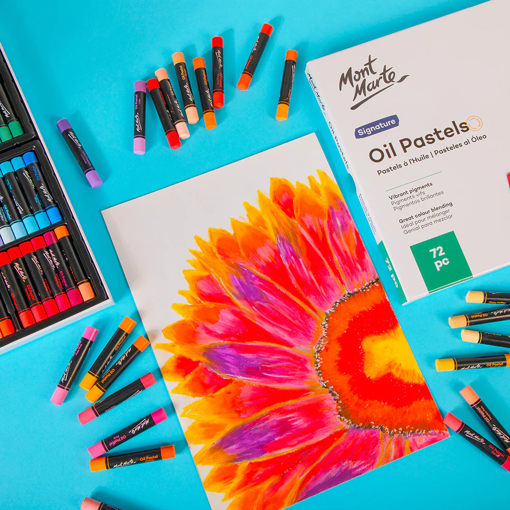 Oil Pastels Signature 72pc - Image 8