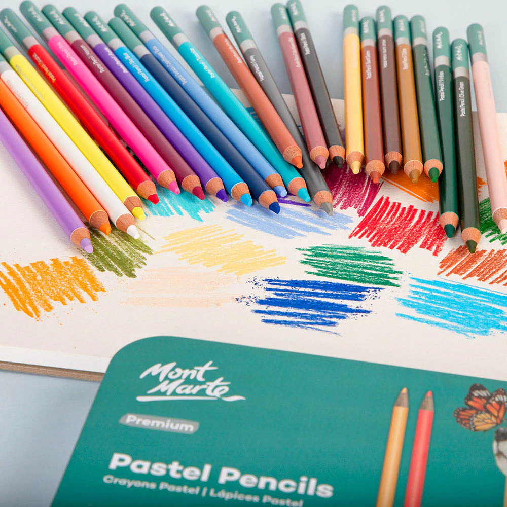 Pastel Pencils 24pc in Tin Premium - Image 10