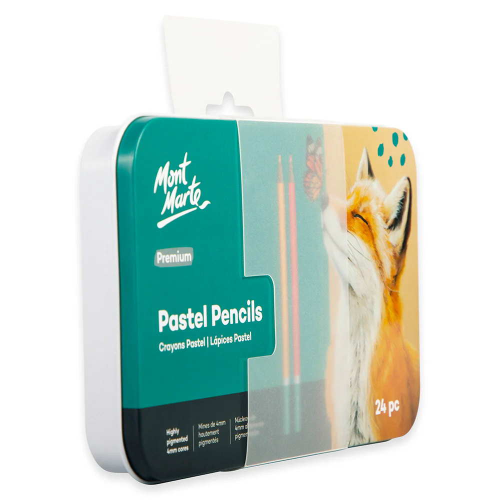 Pastel Pencils 24pc in Tin Premium - Image 3
