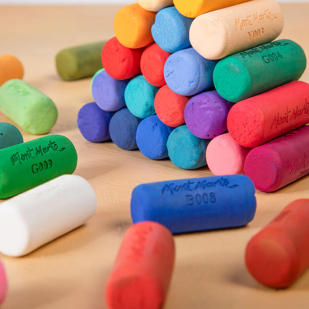 Soft Pastel Half Sticks Premium 48pc - Image 11