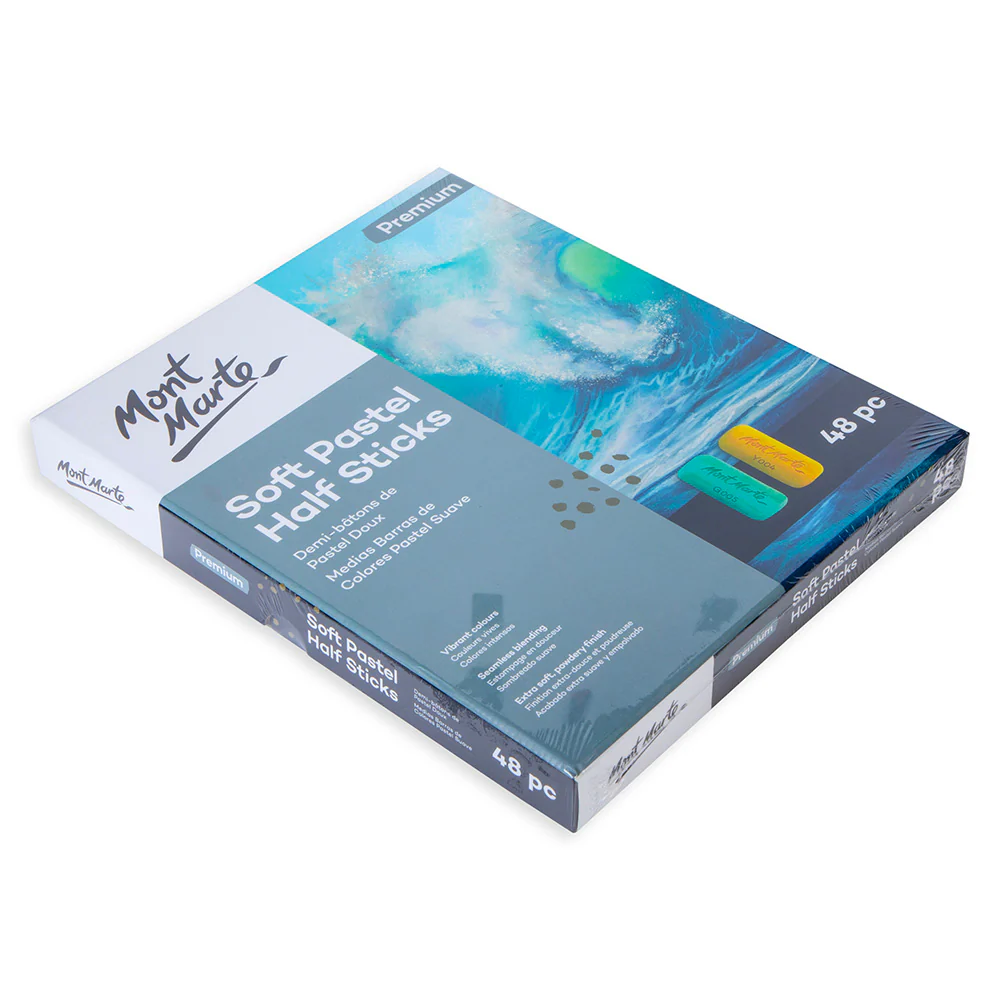 Soft Pastel Half Sticks Premium 48pc - Image 3