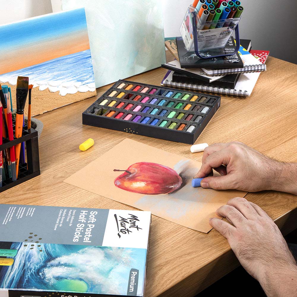 Soft Pastel Half Sticks Premium 48pc - Image 5