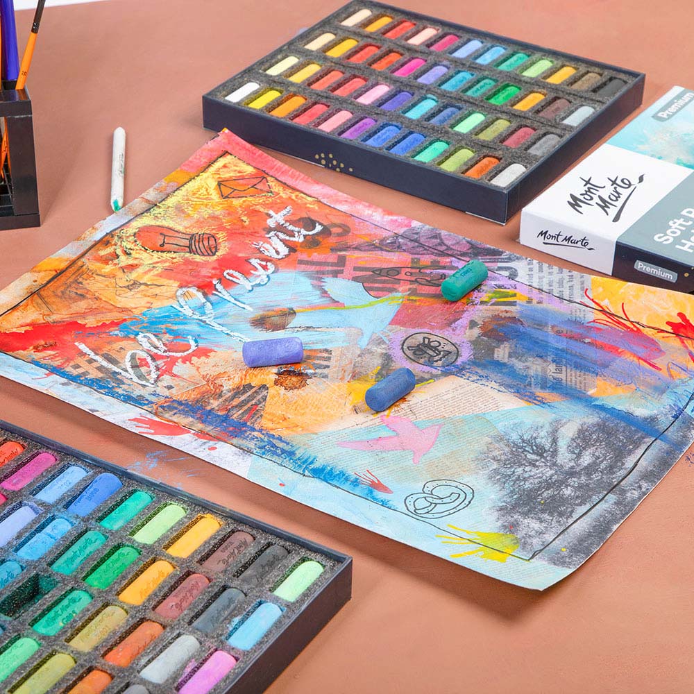 Soft Pastel Half Sticks Premium 72pc - Image 10