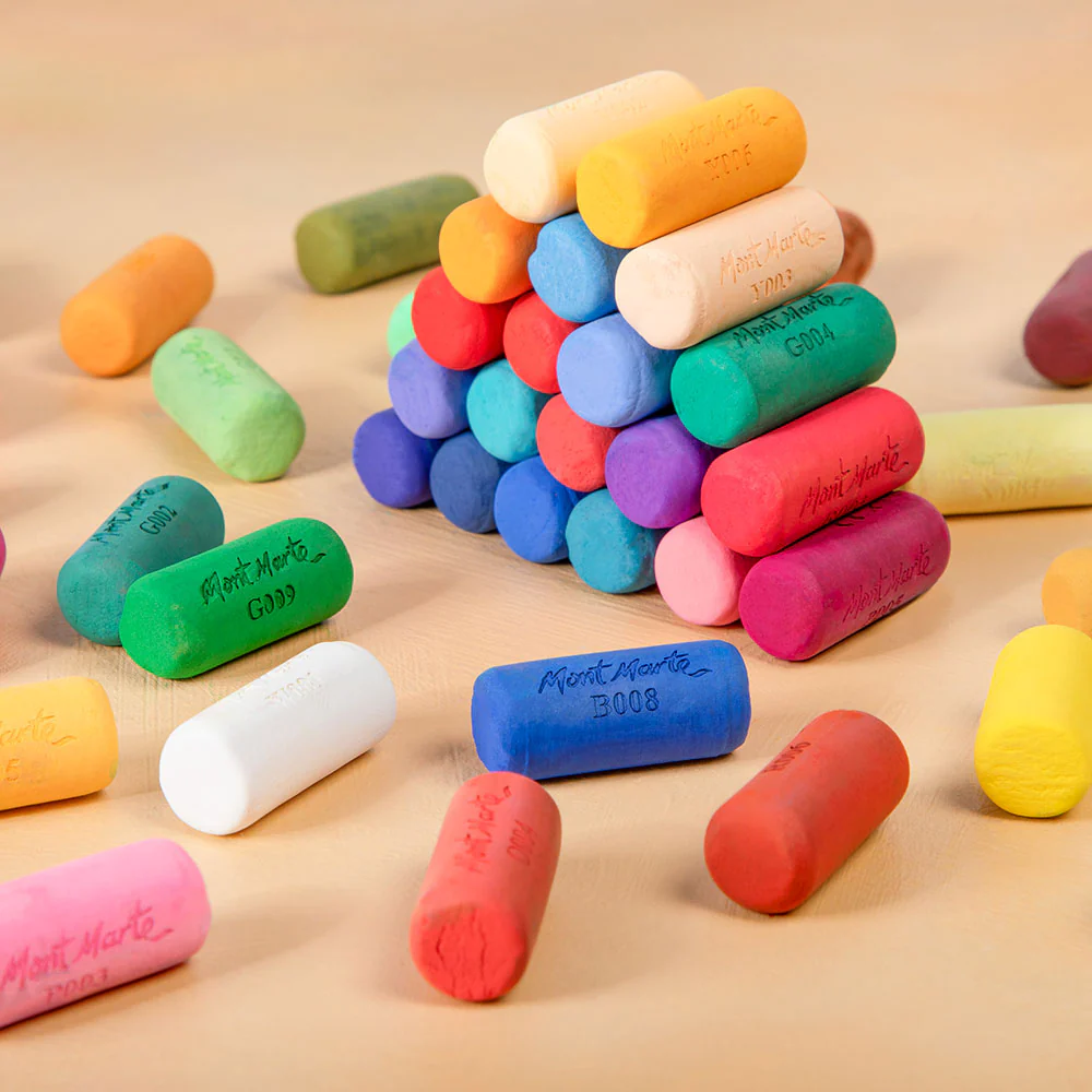 Soft Pastel Half Sticks Premium 72pc - Image 11