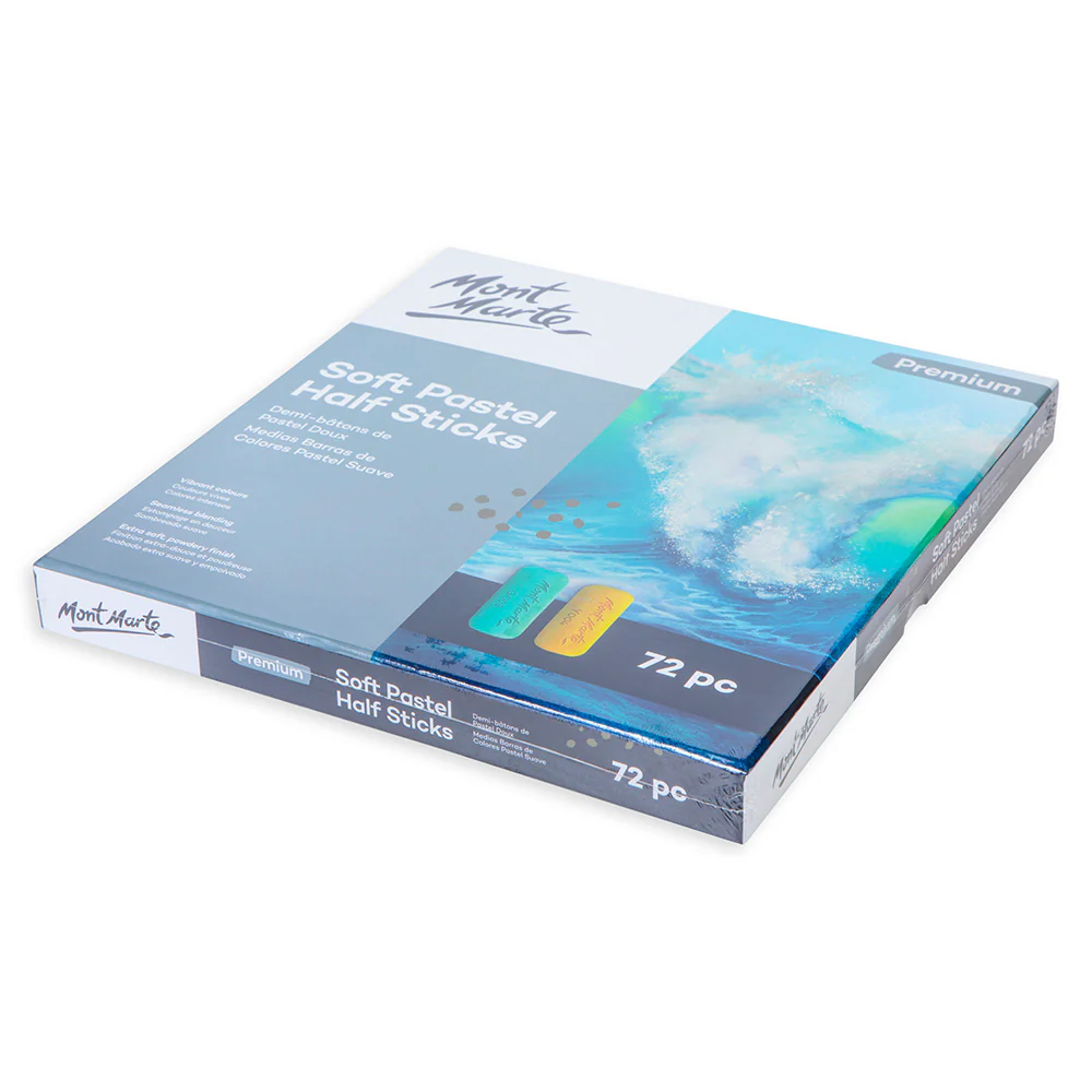 Soft Pastel Half Sticks Premium 72pc - Image 3