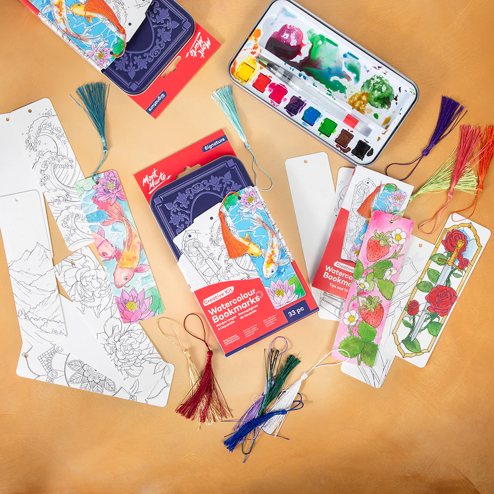 Watercolour Bookmark Set Signature 33pc - Image 10