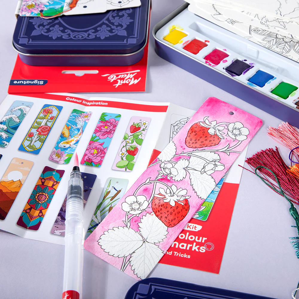 Watercolour Bookmark Set Signature 33pc - Image 8