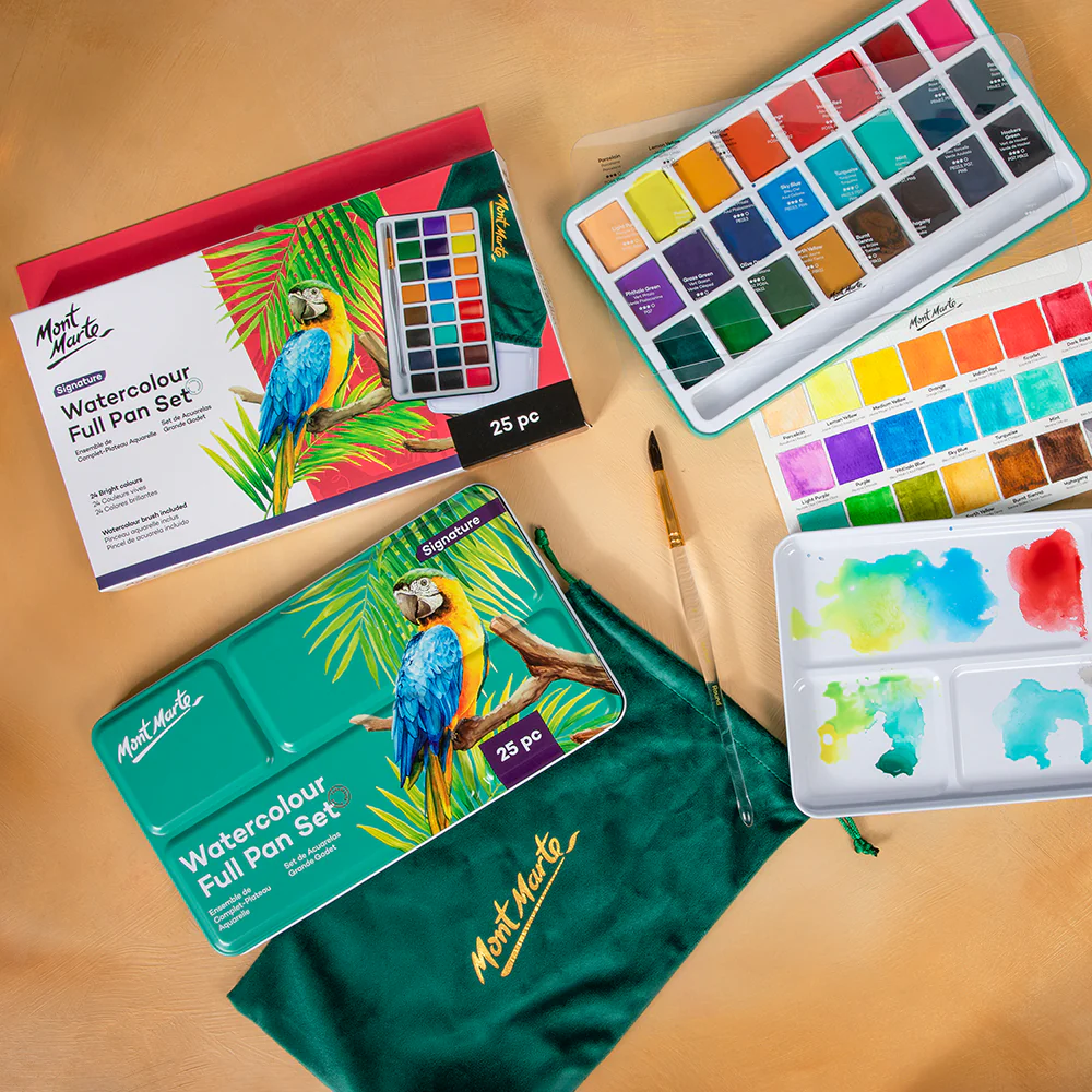 Watercolour Full Pan Set Signature 25pc - Image 12