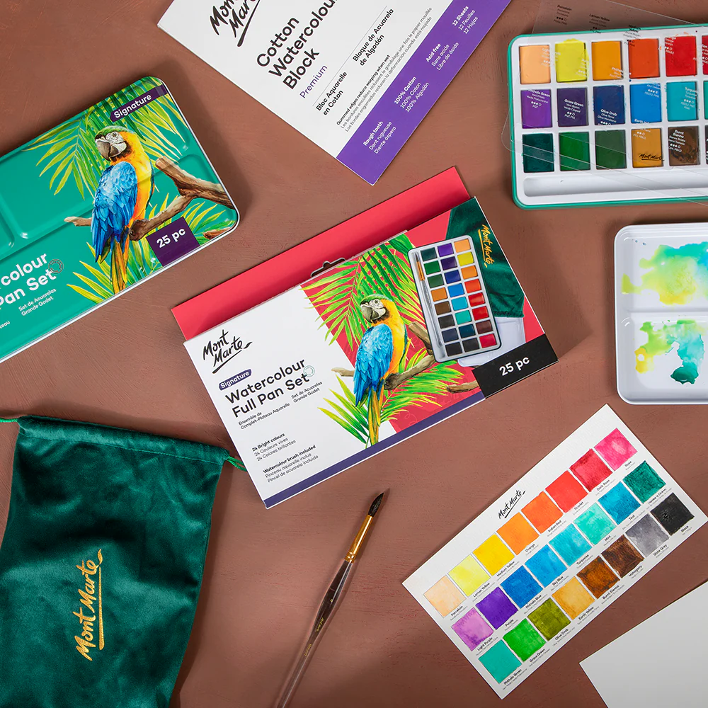 Watercolour Full Pan Set Signature 25pc - Image 13