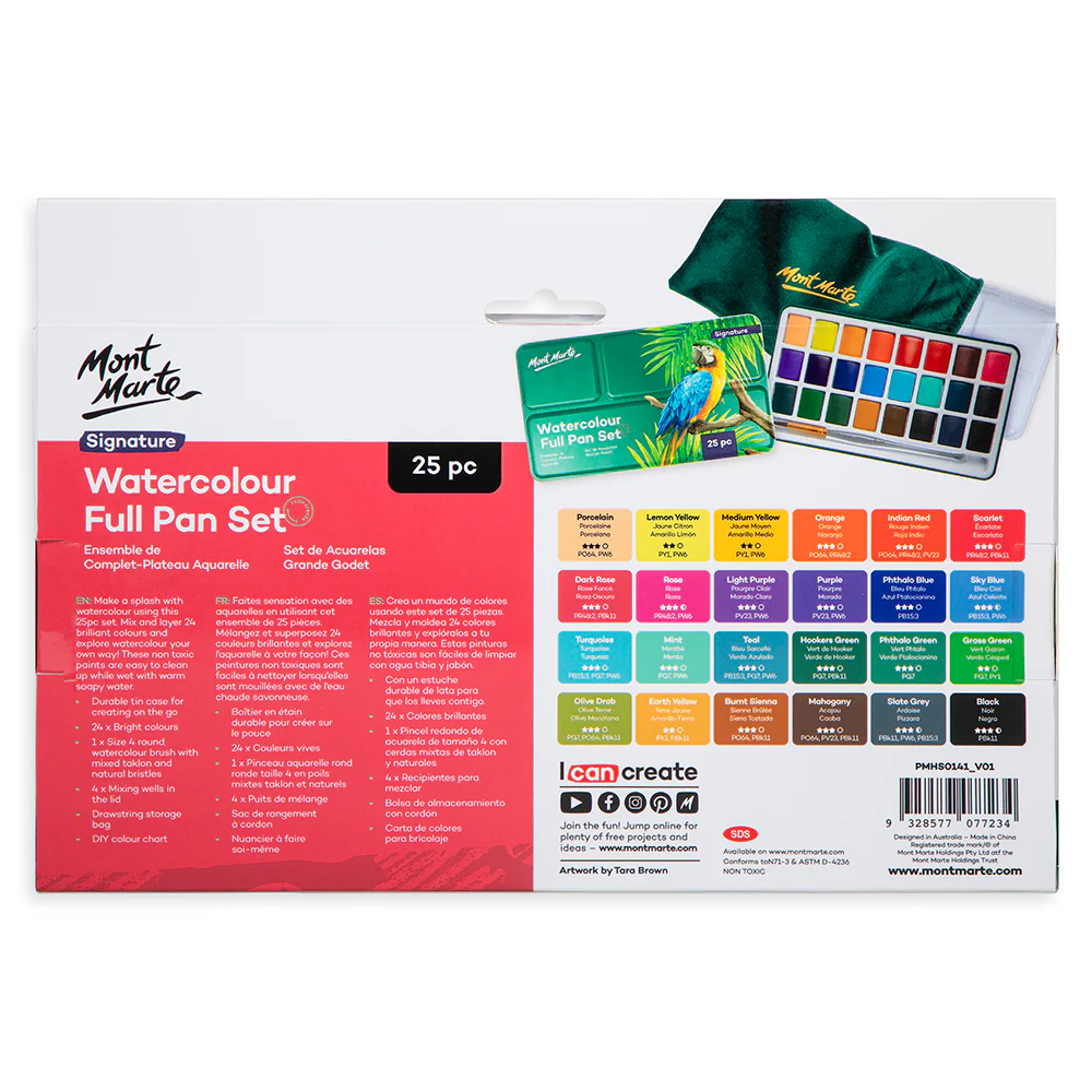 Watercolour Full Pan Set Signature 25pc - Image 4