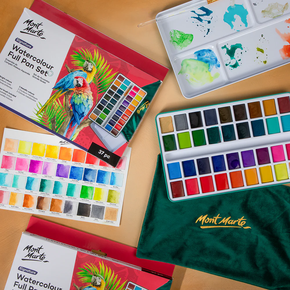 Watercolour Full Pan Set Signature 37pc - Image 12