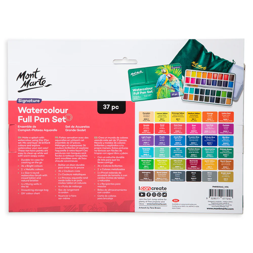 Watercolour Full Pan Set Signature 37pc - Image 4