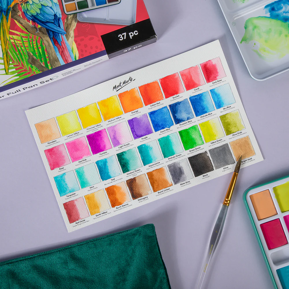Watercolour Full Pan Set Signature 37pc - Image 8