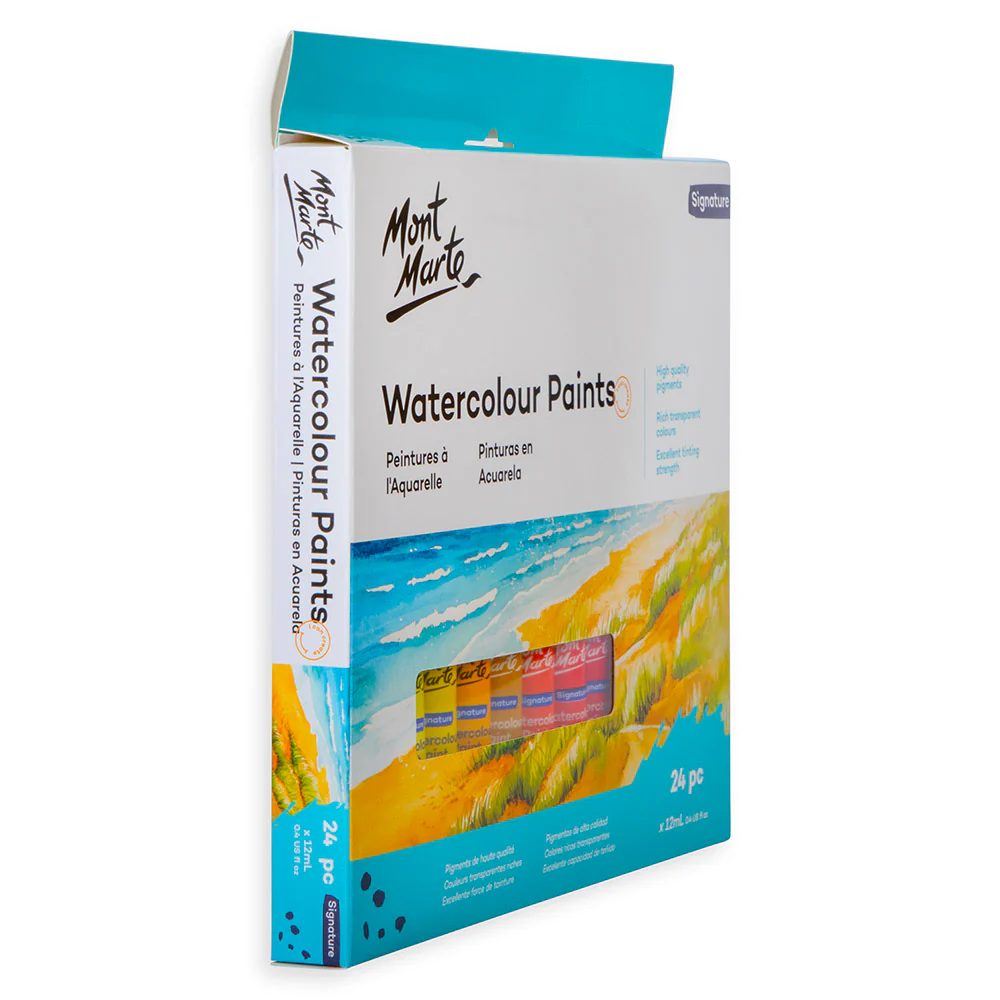 Watercolour Paint Set Signature 24pc x 12ml (0.4 US fl.oz) - Image 3