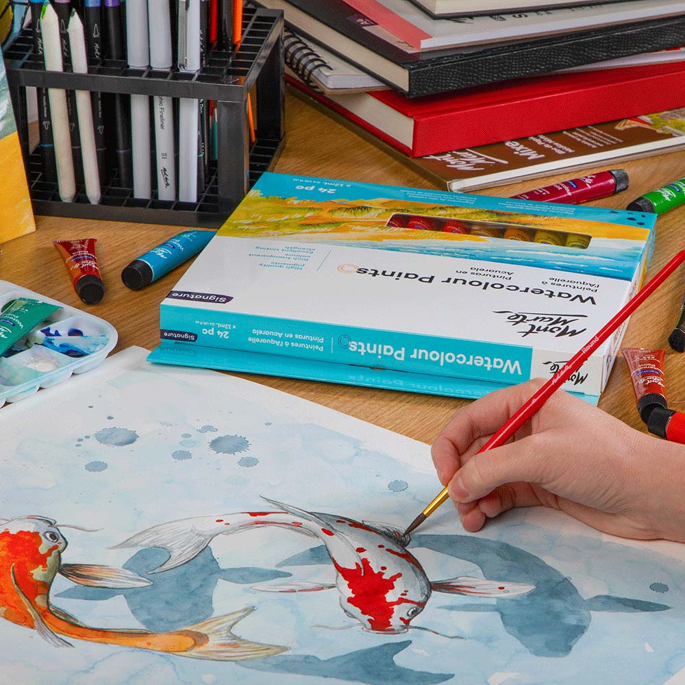 Watercolour Paint Set Signature 24pc x 12ml (0.4 US fl.oz) - Image 6