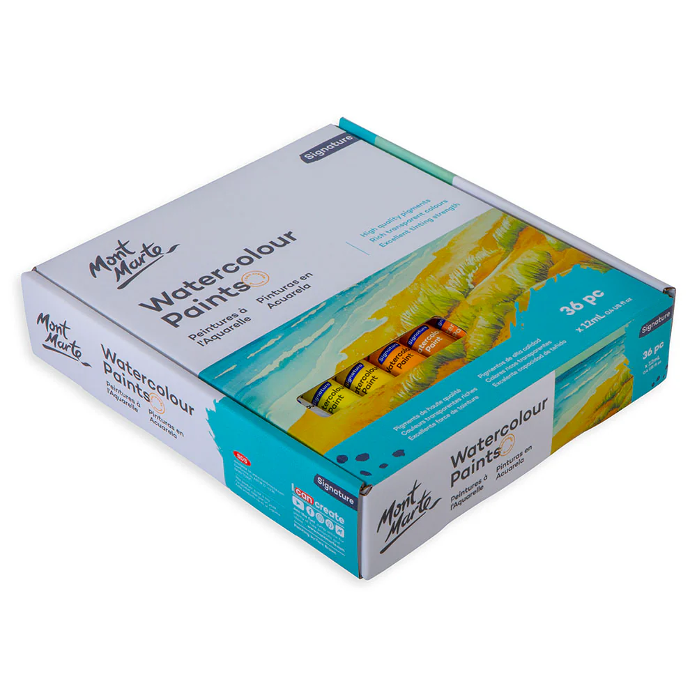 Watercolour Paint Set Signature 36pc x 12ml (0.4 US fl.oz) - Image 3