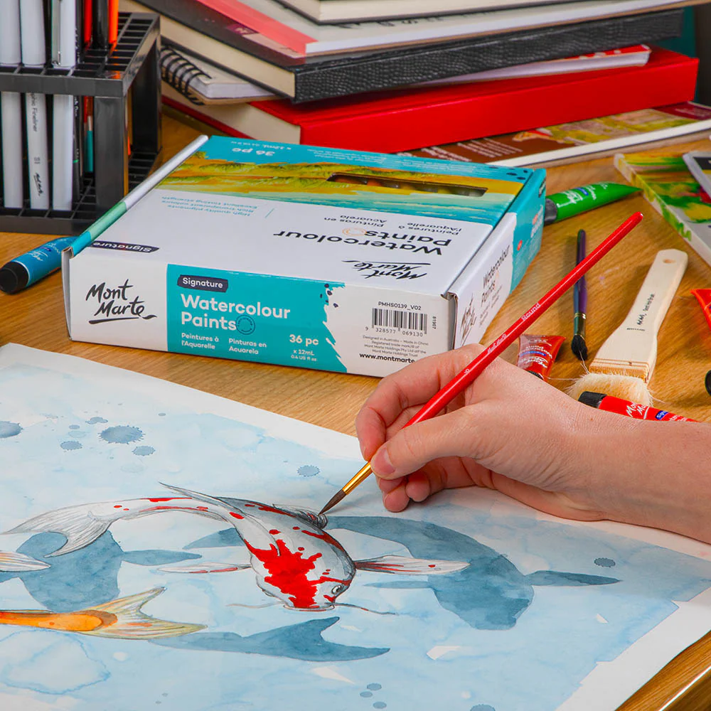 Watercolour Paint Set Signature 36pc x 12ml (0.4 US fl.oz) - Image 6