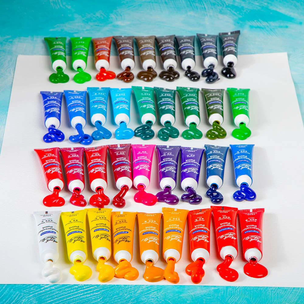 Watercolour Paint Set Signature 36pc x 12ml (0.4 US fl.oz) - Image 8