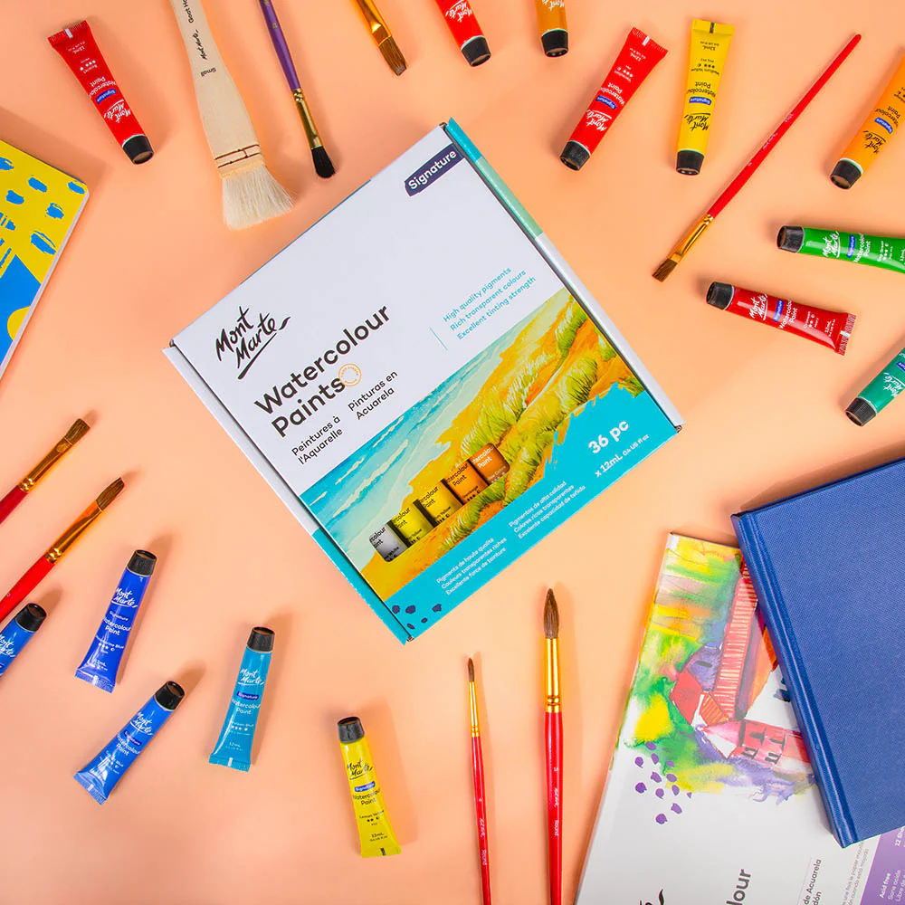 Watercolour Paint Set Signature 36pc x 12ml (0.4 US fl.oz) - Image 9