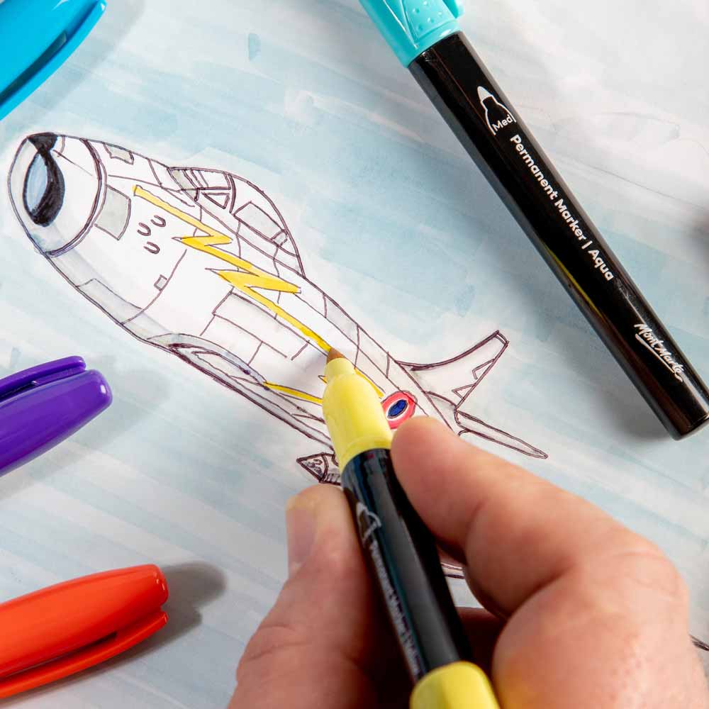 Permanent Markers Premium 12pc - Image 7