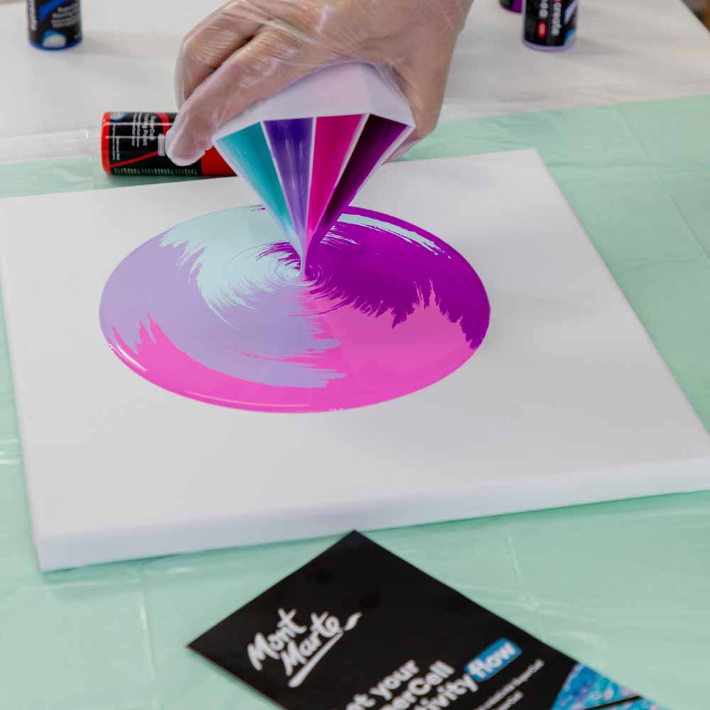 SuperCell Pouring Paint Kit Premium 67pc - Image 5