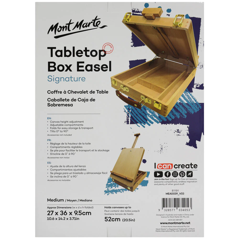 Tabletop Box Easel Signature - Medium - Image 3