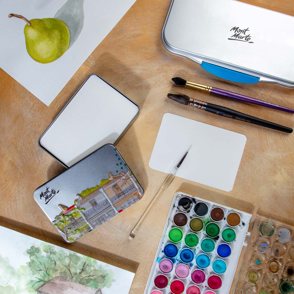 Watercolour Postcards Premium 300gsm 24 Cards 15.2 x 10.2cm (6 x 4in) - Image 8