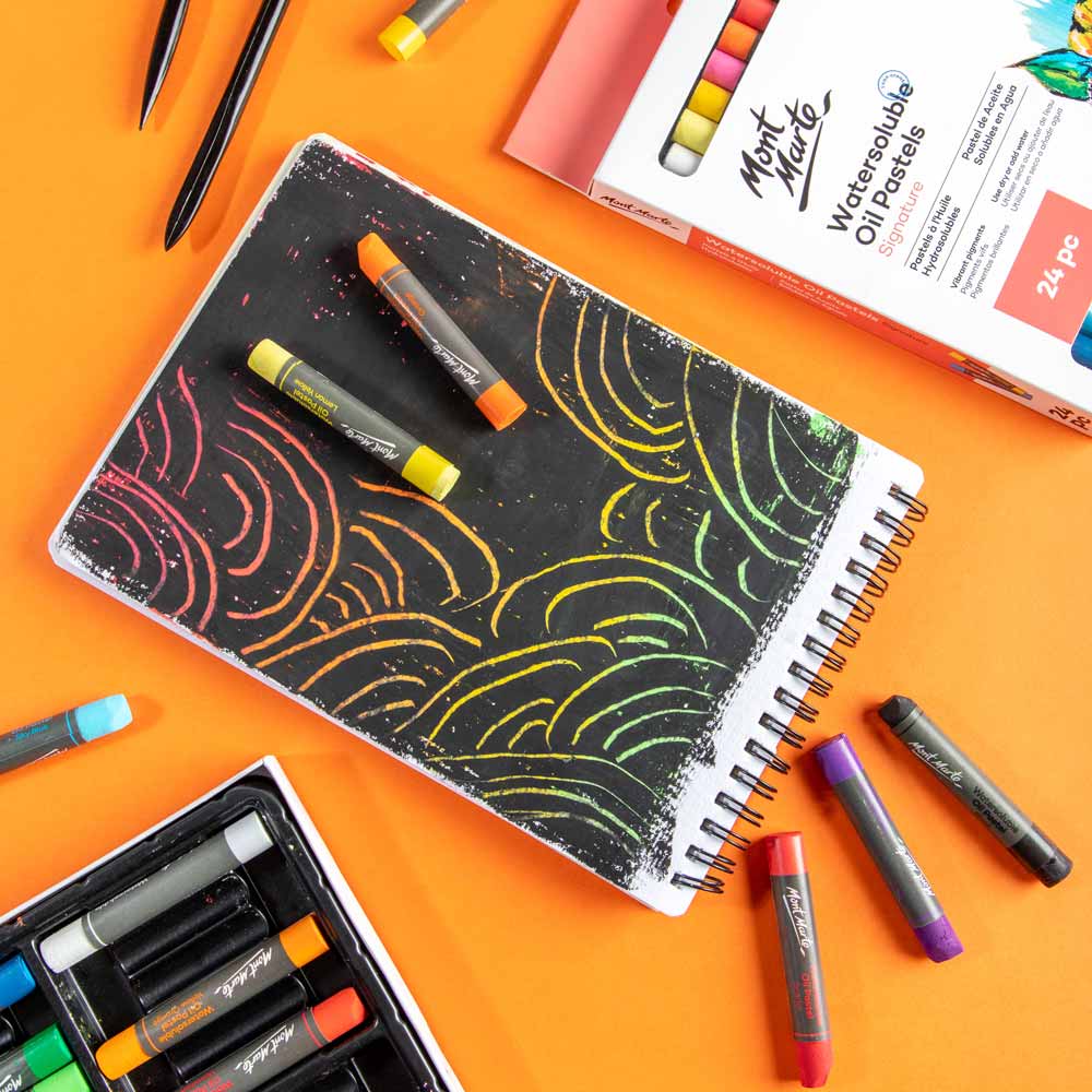 Watersoluble Oil Pastels Signature 24pc - Image 8