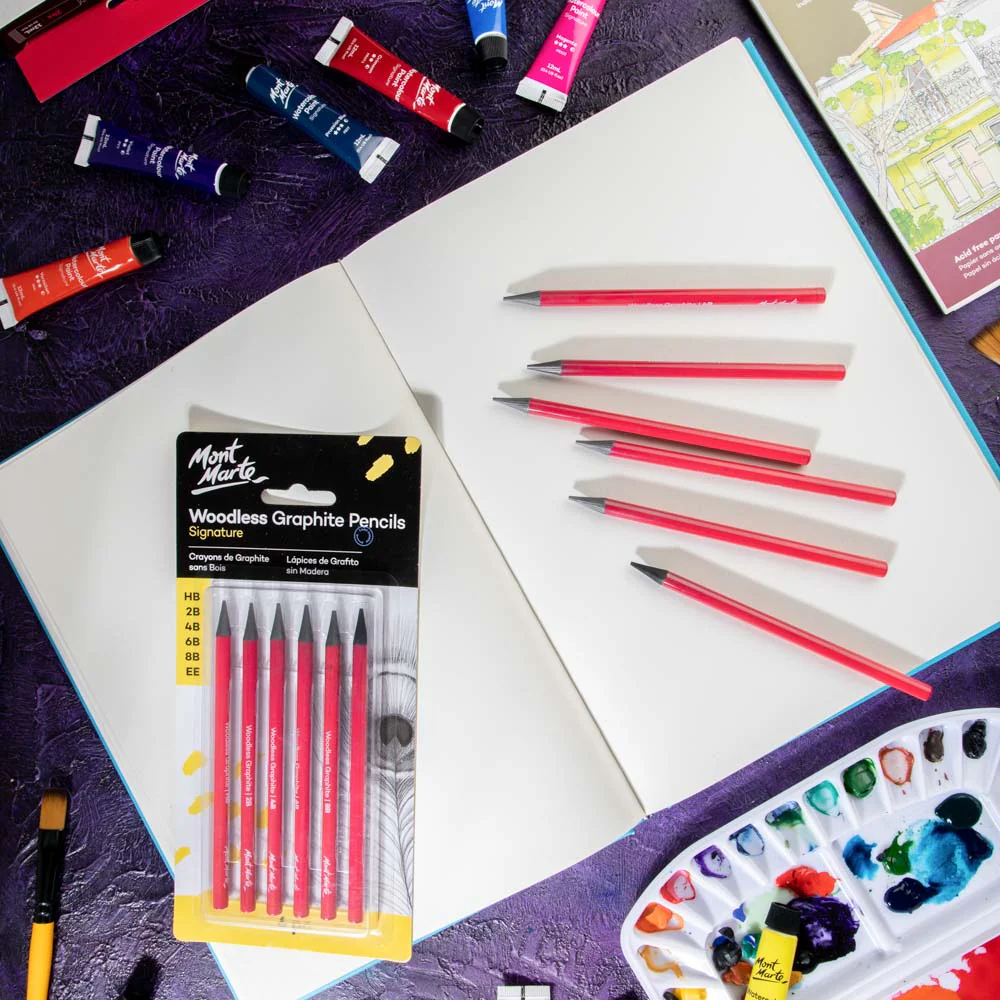 Woodless Graphite Pencils Signature 6pc - Image 9